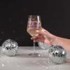 21 Finally Calling The Shots! - 17 Oz Stemmed Birthday Wine Glass With Bejeweled Number & Confetti Pattern With Gift Box view 4