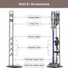 Foho Vacuum Stand Compatible for Dyson, Stable Metal Storage Bracket Holder Compatible for Dyson V6 V7 V8 V10 V11 Cordless Vacuum Cleaners & Accessories view 3