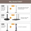 Foho Vacuum Stand Compatible for Dyson, Stable Metal Storage Bracket Holder Compatible for Dyson V6 V7 V8 V10 V11 Cordless Vacuum Cleaners & Accessories view 4