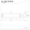 Kingston Brass BAK111348MB Victorian 3-Piece Bathroom Accessory Set, Matte Black view 3