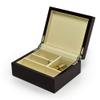 MusicBoxAttic Contemporary 36 Note Hi Gloss Walnut Finish LCD Video Jewelry Box - Rigoletto-Verde, Aida Verdi view 3