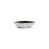 WGV Ceramic Boat Vase, Width 10"x2.56", Height 2.35", Silver Long Planter Terrarium Candle Holder for Wedding Event Office Home Decor, 1 Piece view 1