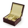 MusicBoxAttic Modern Hi Gloss 36 Note Burl Wood LCD Video Jewelry Box - Invitation to Dance & Schonbrunner Waltz view 3