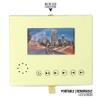 MusicBoxAttic Modern Hi Gloss 36 Note Burl Wood LCD Video Jewelry Box - Invitation to Dance & Schonbrunner Waltz view 4