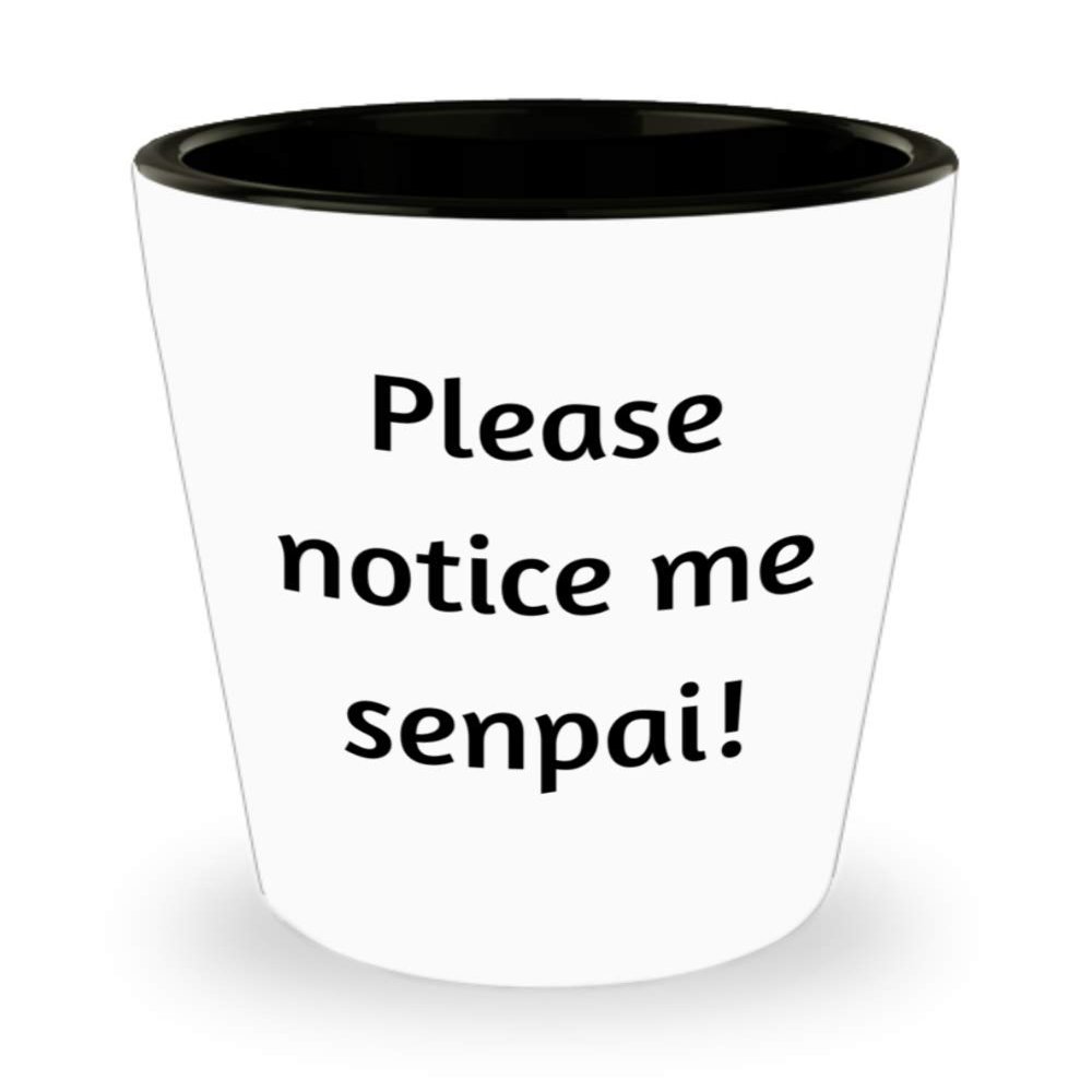 Anime Shot Glass - Senpai