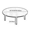 Tables HUAHUA Round Lazy Folding Bed with Study Laptop Tatami Bay Window (Color : Style1, Size : 90x28cm) view 3