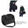 koulate Barber Handbag, Salon Barber Handbag Hairdressing Tools Bag Portable Scissors Comb Holder Bag Hairstyling Case view 2