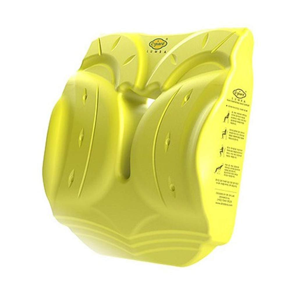 C-guard Lumbar Low Back Waist Memory Foam Pillow Ergonomic Design Posture Correction Device-Orthopedic Design for Back Pain Relief