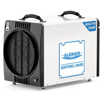 ALORAIR Duct-able Version Basement/Crawl Space Dehumidifiers 198 PPD Commercial Industrial Dehumidifier with Pump and Drain Hose, Auto Defrosting