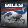 Trends International NFL Buffalo Bills - Helmet 16 Wall Poster, 14.725" x 22.375", Black Framed Version view 1