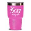 5th Anniversary Tumbler Still Sexy As Fuck After Five Years For Wife or Girlfriend Funny 20oz or 30Oz. Hot Cold Cup for Women view 1