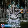 Russell Decor LED Rope Lights with 10-Level Dimmable Remote Control Waterproof Flexible for Outdoor Party Wedding Christmas Decoration 100ft (Cool white) view 2