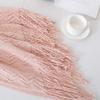 BOURINA Pink Throw Blanket 60x80 Inches Throw Textured Solid Soft Sofa Throw Couch Knitted Decorative Blanket view 4