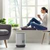 Pure Enrichment MistAire Eva - Mist-Free Evaporative Humidifier with Antibacterial Filter, 2.8-L Tank, 4 Speeds, Large Room Coverage up to 500 sq. ft., Night Light, Auto Shut-Off Timer, No White Dust view 3