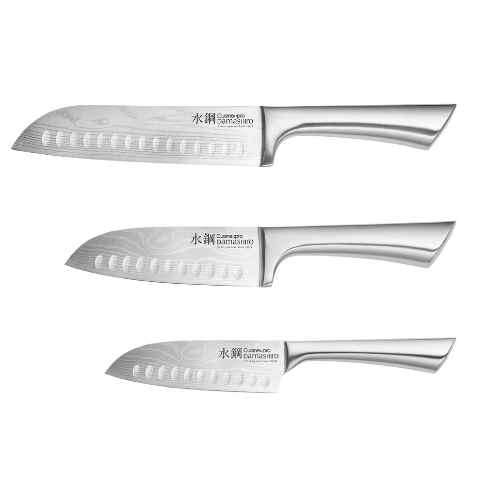 CUISINE::PRO Damashiro Santoku Knife (3 Piece Set)