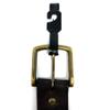 Black Belt Hangers for Retail - Economic Plastic Belt Hooks, 1000 Pack view 2