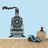 Sweetums Signatures Train Wall Decal 48" Wide x 60" Tall Gold view 1