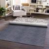 Unique Loom Uni-Luxe Dual Surface Felt and Rubber Non-Slip Rug Pad 1/4" Thick (3'x 5') view 2