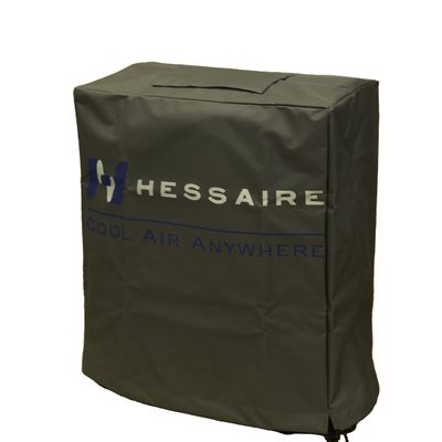 Hessaire Cooler Cover for Models: MC91,MC92V,M350, 11,000 CFM in Silver Gray