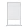 Cordless Cotton Sublime Roman Shade (White 23 in. W x 64 in. L) view 1