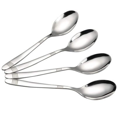 Begale 12 Pieces Stainless Steel Dinner Spoons, Cutlery Spoon