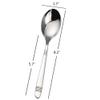 Begale 12 Pieces Stainless Steel Dinner Spoons, Cutlery Spoon view 3