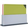 PLESIU YiMeng Cutting Board Set - Kitchen Cutting Board Organizer Set of 3 Chopping Boards Plastic Kitchen Cutting Boards Non-Slip Thick Cutting Boards for Kitchen (1 Pack) view 1