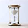 Bronze Hourglass Timer, 30 Minutes Metal Sand Timer Sandglass Birthday Gift Decor Office view 3