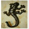 Thaisan7, Lizard towel Clothes Hat Coat Hooks Hanger Holder Cast Iron 8" H x 5" W For Home Decore Birthday Gift Present (8) view 3