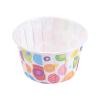 100PCS Mini Cupcake Liners Polka Dots/Stars Baking Paper Cups, Muffin Cases, Making Cake Balls, Muffins, Cupcakes, Candies, for Birthday Holiday Party Wedding(Rainbow Dot) view 1