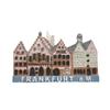 3D Frankfurt Germany Refrigerator Magnet Tourist Travel Souvenirs Handmade Resin Craft,Frankfurt Fridge Magnet Collection Gift Magnetic Stickers Home Kitchen Decoration view 1