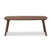 Baxton Studio Dahlia Mid-Century Modern Walnut Finished Coffee Table view 4