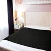 PassionMate100% Waterproof & Stain Proof Intimacy Bed Pad - Couples Massage - Ultra-Soft, Silent, Plush Bedsheets Protector with Tuck-in Sides - Quickie Size for Queen Bed (60x55 Inch, Black) view 2