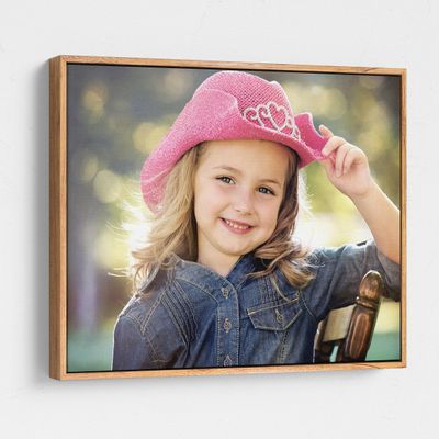 P&L ART. Personalized Custom Canvas Prints: Photo On Canvas Transform Your Photos into Stunning Framed Wall Art Digitally Printed Photo To Canvas Ideal for Home Decor Gifts Keepsakes Beige 20X24