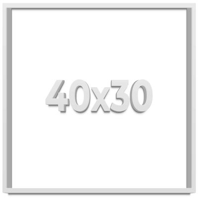 40x30 White Shadowbox Frame - Shadow Box Frame Interior Size 40x30 by 2 Inches Deep - White Frame Is Made to Display Items Up To 1.75 Inches Deep Includes Shatter Resistant Acrylic, Backing, Hardware