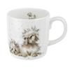 Royal Worcester Wrendale Designs Best Friends Mug | 14 Ounce Large Coffee Mug with Dog Design | Made from Fine Bone China | Microwave and Dishwasher Safe view 1