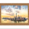 Poster Palooza 32x10 Ornate Antique Gold Complete Wood Panoramic Frame with UV Acrylic Plexiglass, Foam Board Backing & Hardware Included view 4