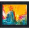 Poster Palooza 16x12 Contemporary Black Complete Wood Picture Frame with UV Acrylic Plexiglass, Foam Board Backing & Hardware Included view 1