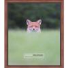 Poster Palooza 20x11 Traditional Mahogany Complete Wood Picture Frame with UV Acrylic Plexiglass, Foam Board Backing & Hardware Included view 3