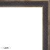 Poster Palooza 24x12 Traditional Antique Silver Complete Wood Picture Frame with UV Acrylic Plexiglass, Foam Board Backing & Hardware Included view 2