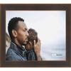 Poster Palooza 18x11 Contemporary Bronze Complete Wood Picture Frame with UV Acrylic Plexiglass, Foam Board Backing & Hardware Included view 1