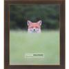 Poster Palooza 18x11 Contemporary Bronze Complete Wood Picture Frame with UV Acrylic Plexiglass, Foam Board Backing & Hardware Included view 3