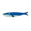 Bordallo Pinheiro + Sardine + Azores by Joo VAZ de Carvalho + H 1" W 7" L 1" + Multicolor view 1
