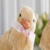 K&K Interiors 20348A Assorted 5 Inch Fluffy Ducklings (3 Styles), Tan view 2