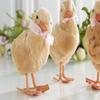 K&K Interiors 20348A Assorted 5 Inch Fluffy Ducklings (3 Styles), Tan view 4