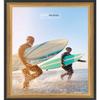 Poster Palooza 20x11 Traditional Gold Complete Wood Picture Frame with UV Acrylic Plexiglass, Foam Board Backing & Hardware Included view 4