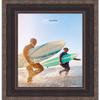 Poster Palooza 16x11 Traditional Black Complete Wood Picture Frame with UV Acrylic Plexiglass, Foam Board Backing & Hardware Included view 4