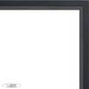 Poster Palooza 24x10 Contemporary Black Complete Wood Picture Frame with UV Acrylic Plexiglass, Foam Board Backing & Hardware Included view 2