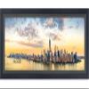 Poster Palooza 24x10 Contemporary Black Complete Wood Picture Frame with UV Acrylic Plexiglass, Foam Board Backing & Hardware Included view 4