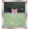 Poster Palooza 24x16 Contemporary Pewter Complete Wood Picture Frame with UV Acrylic Plexiglass, Foam Board Backing & Hardware Included view 3